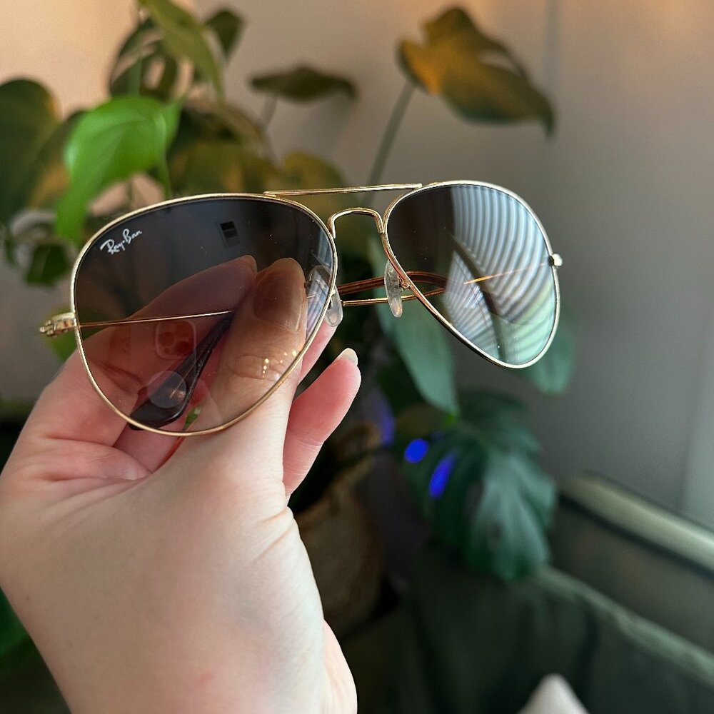 Ray-Ban 0RB3025 Gold Gold / Brown / Bronze / Clear